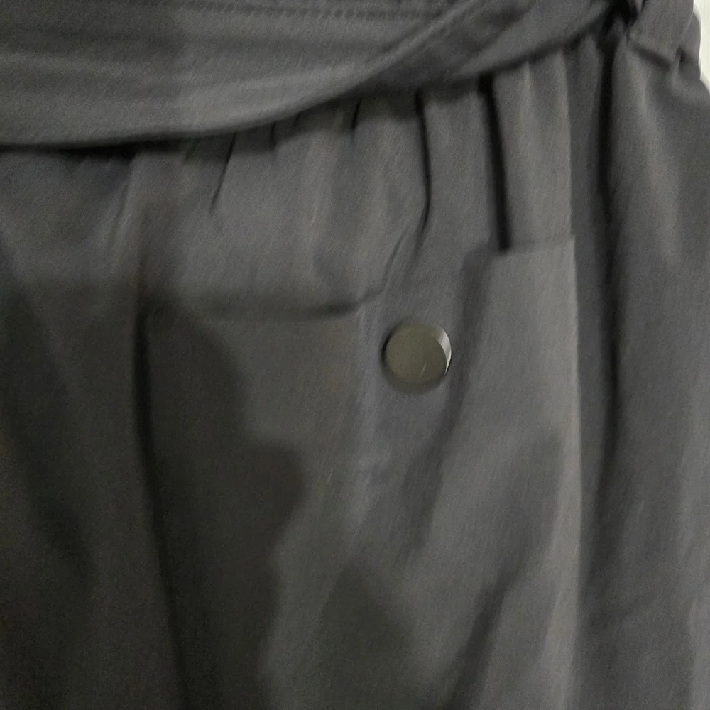 Athleta Black Joggers with Moisture-Wicking Fabric